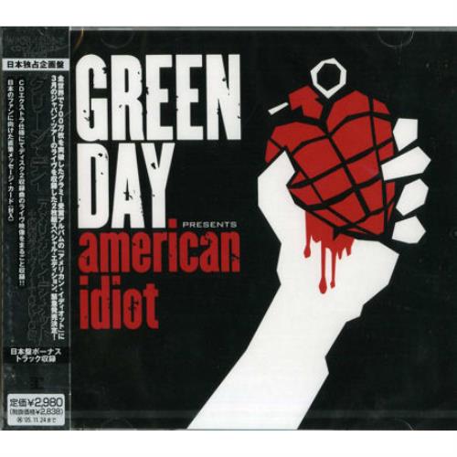 Green Day American Idiot + Live In Tokyo Japanese 2 CD album set Green Day American Idiot + Live In Tokyo Japanese 2 CD album set
